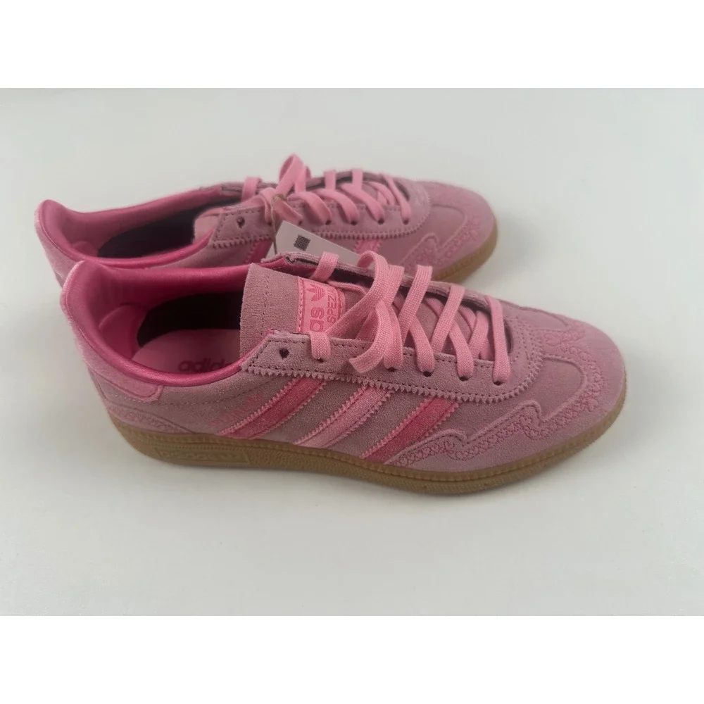 Adidas Sneakers Handball Spezial J Pink Suede Heart 5 Suede NWT